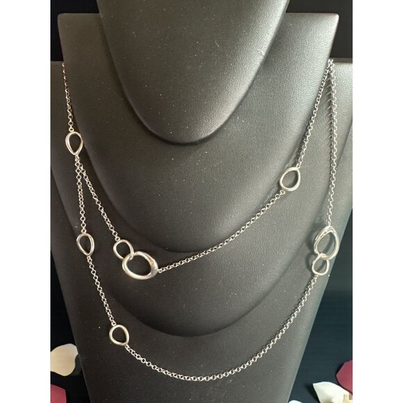 Hot Diamonds Sterling Silver HD DIA 925 with two diamonds 0.02 karat. - 2 row
